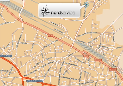 Nordservice harta