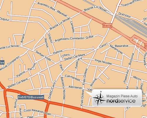 Nordservice harta